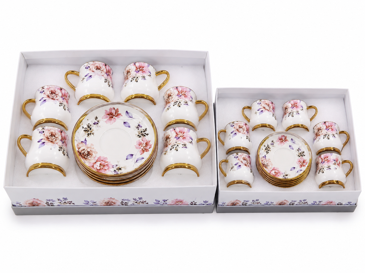 Service Duo "Rose Impériale" – Grand & Petit Service