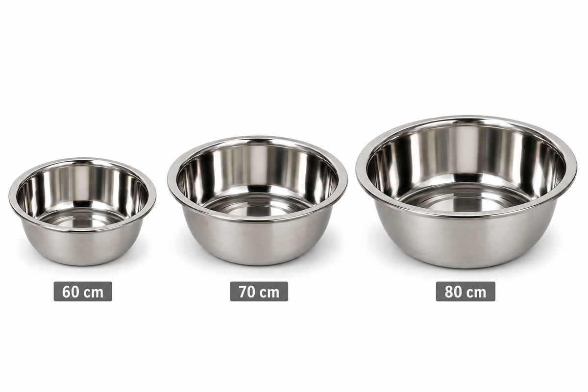 Bols Professionnels en Acier Inoxydable – Haute Performance pour Cuisine Intensive