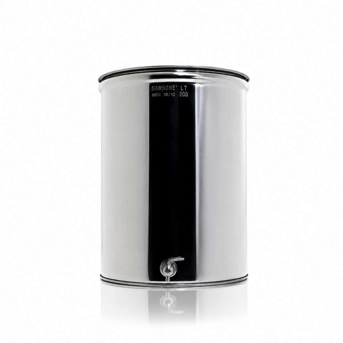 Citerne 200L en Inox Alimentaire 18/10 Sansone Premium – Made in Italy