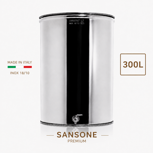 Citerne 300L en Inox Alimentaire 18/10 Sansone Premium – Made in Italy