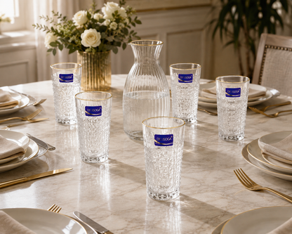 Ensemble de 6 Verres Hauts "Delisoga"