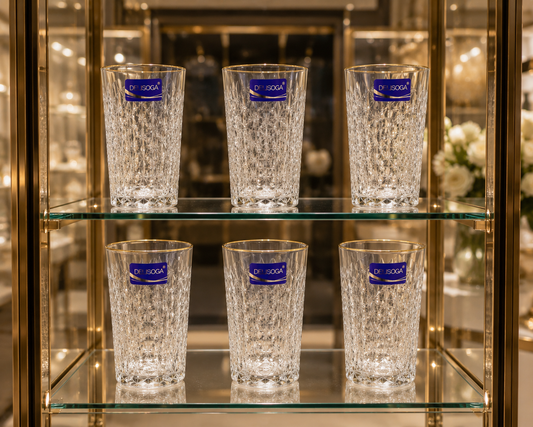 Ensemble de 6 Verres Hauts "Delisoga"