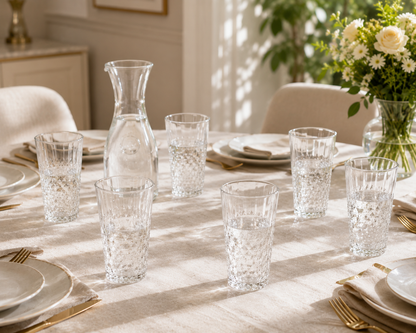 Ensemble de 6 Verres "Éclat Diamant"