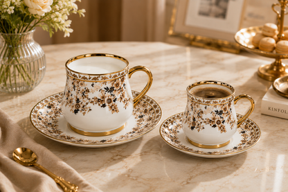 Service duo "Jardin d'Or" – Grand & Petit Service