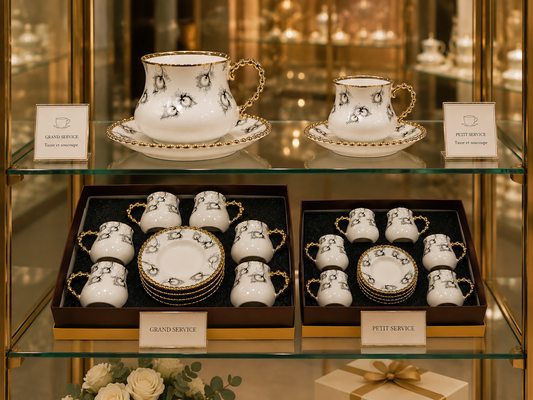 Service Duo "Plume Royale" – Grand & Petit Service