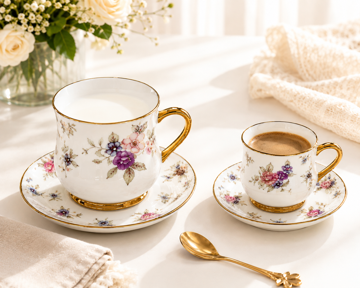 Service Duo "Jardin d'Hiver" – Grand & Petit Service