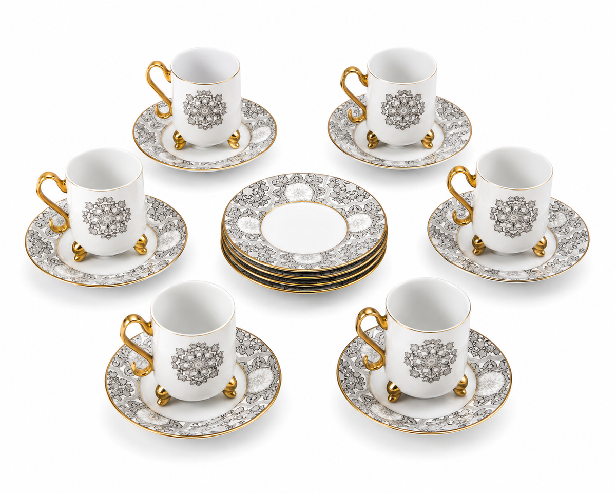 Service à Café "Mandala Royale"