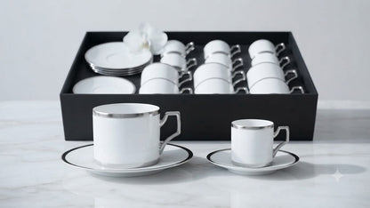 Service Duo "Argento Minimal" – Grand & Petit Service