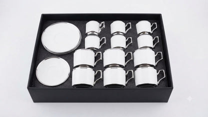 Service Duo "Argento Minimal" – Grand & Petit Service