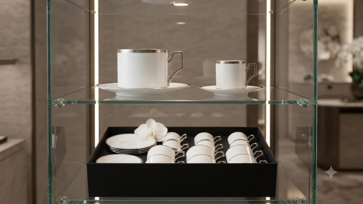 Service Duo "Argento Minimal" – Grand & Petit Service
