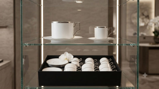 Service Duo "Argento Minimal" – Grand & Petit Service