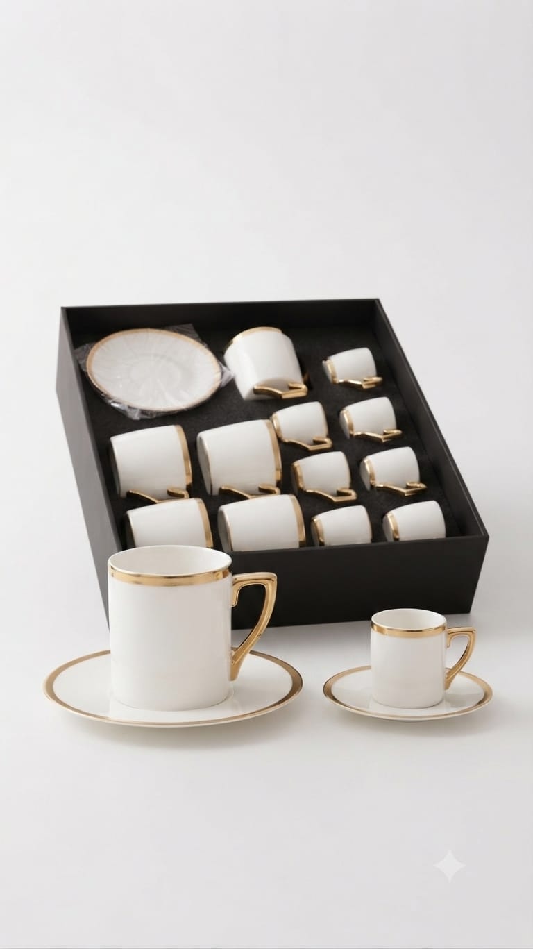 Service Duo "Gold Minimal" – Grand & Petit Service