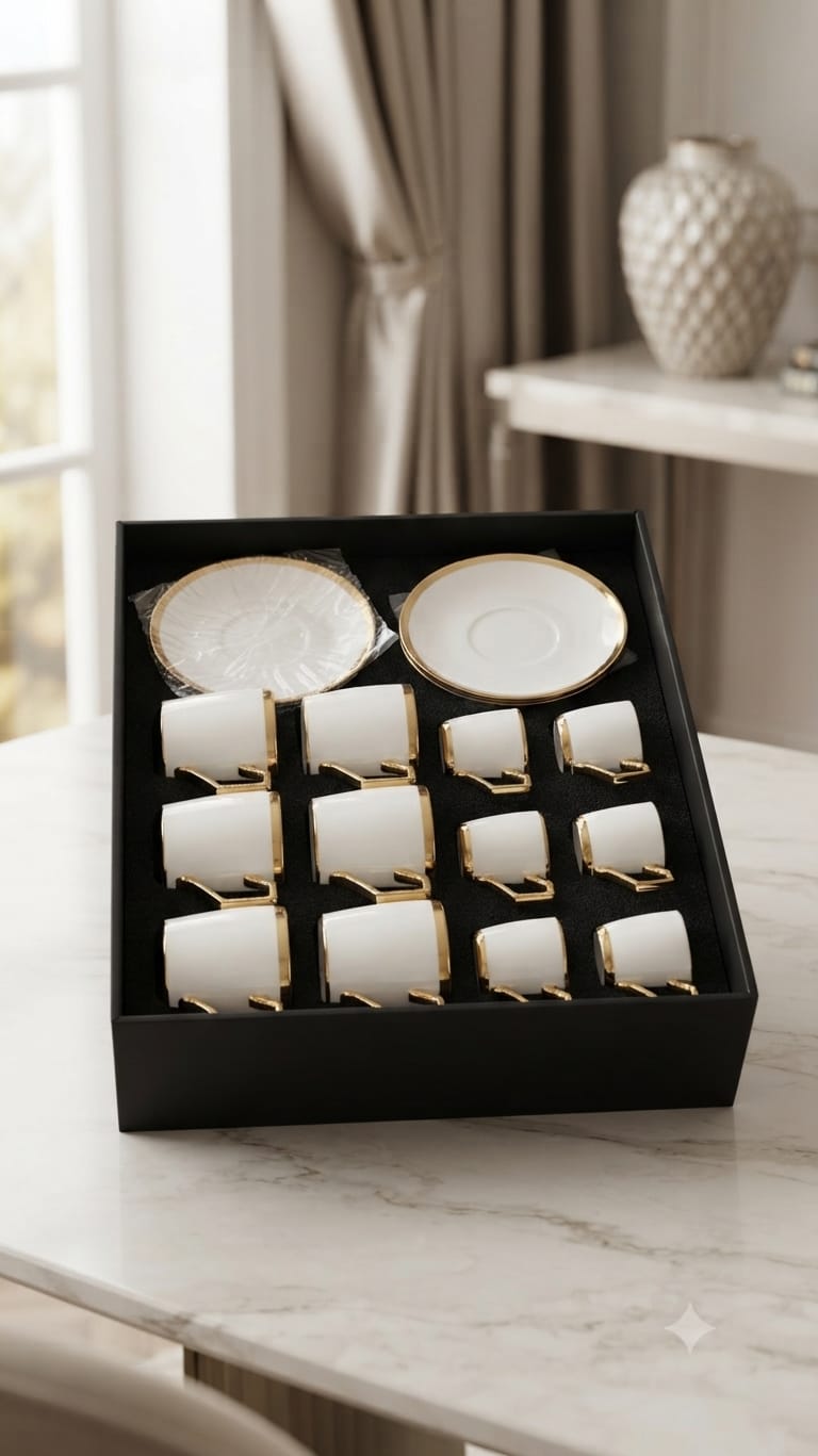 Service Duo "Gold Minimal" – Grand & Petit Service