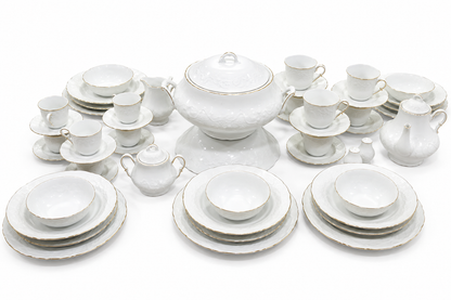 Service de Table « Vendange » – L’Excellence de la Porcelaine Tunisienne (60 pc ou 107 pc)