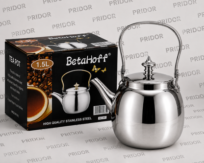 Théière en Inox de Haute Qualité Betahoff - Élégance et Durabilité au Quotidien