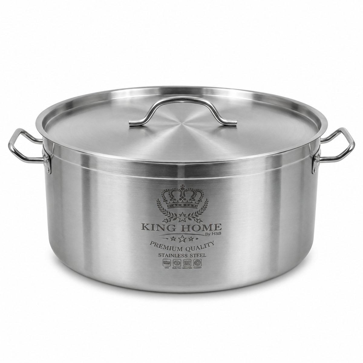 Marmite Professionnelle King Home - 50 L - Acier Inoxydable