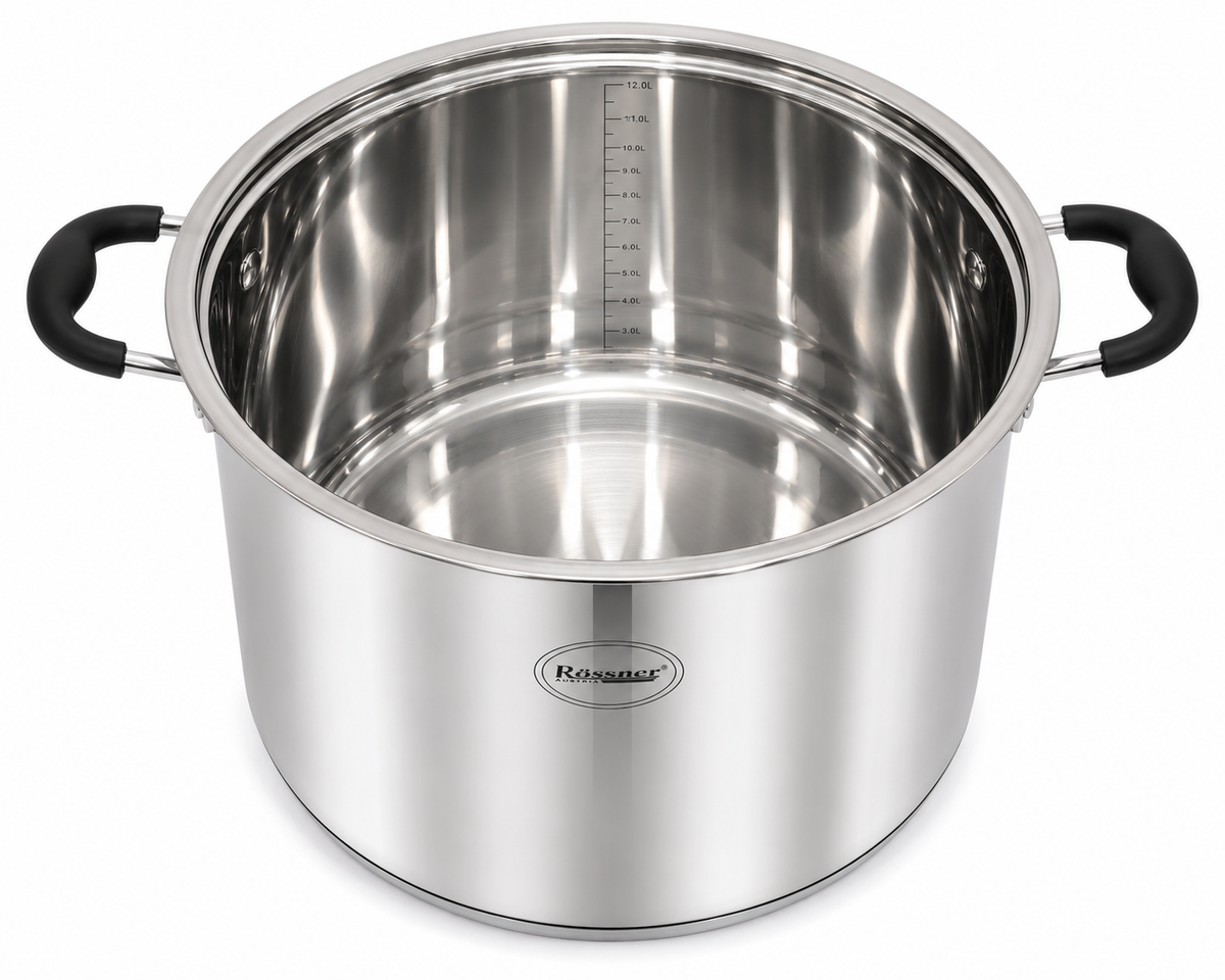 Marmite Professionnelle Rossner – Inox Haute Qualité, 12 Litres