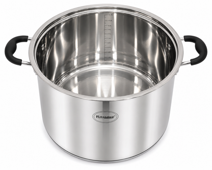 Marmite Professionnelle Rossner – Inox Haute Qualité, 12 Litres
