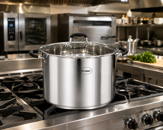 Marmite Professionnelle Rossner – Inox Haute Qualité, 12 Litres