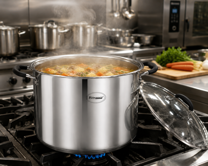 Marmite Professionnelle Rossner – Inox Haute Qualité, 12 Litres