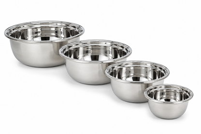 Set de 4 Bols (acier inoxydable)
