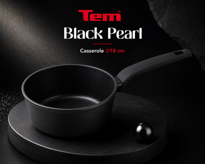 TEM Casserole Black Pearl 18 cm
