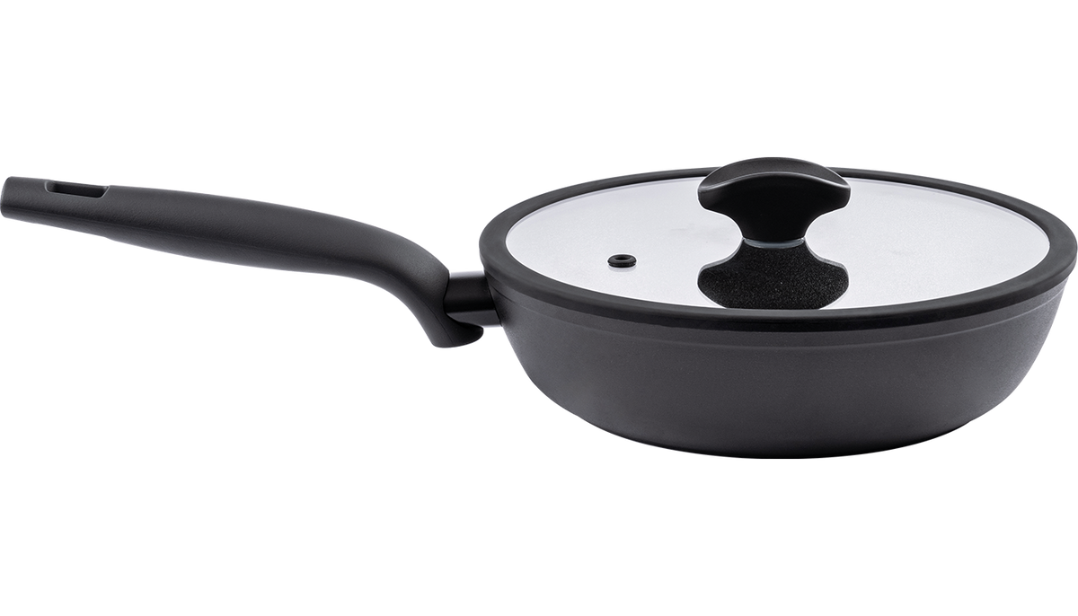 Tem Sauteuse avec couvercle Black Pearl 24 cm