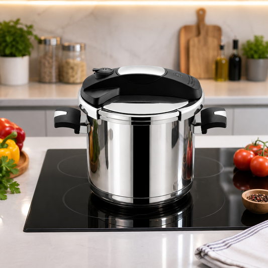 Cocotte TEM Cosmos en Acier Inoxydable 18/10 – 7 Litres (Garantie 10 ans)