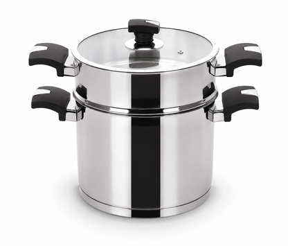 Couscoussière TEM Cosmos Cosmos - Inox 18/10 (5L ou 7L) (Garantie 10 ans)