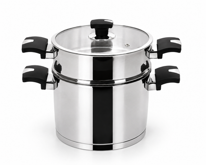 Couscoussière TEM Cosmos Cosmos - Inox 18/10 (5L ou 7L) (Garantie 10 ans)