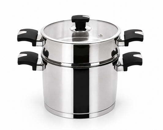 Couscoussière TEM Cosmos Cosmos - Inox 18/10 (5L ou 7L) (Garantie 10 ans)