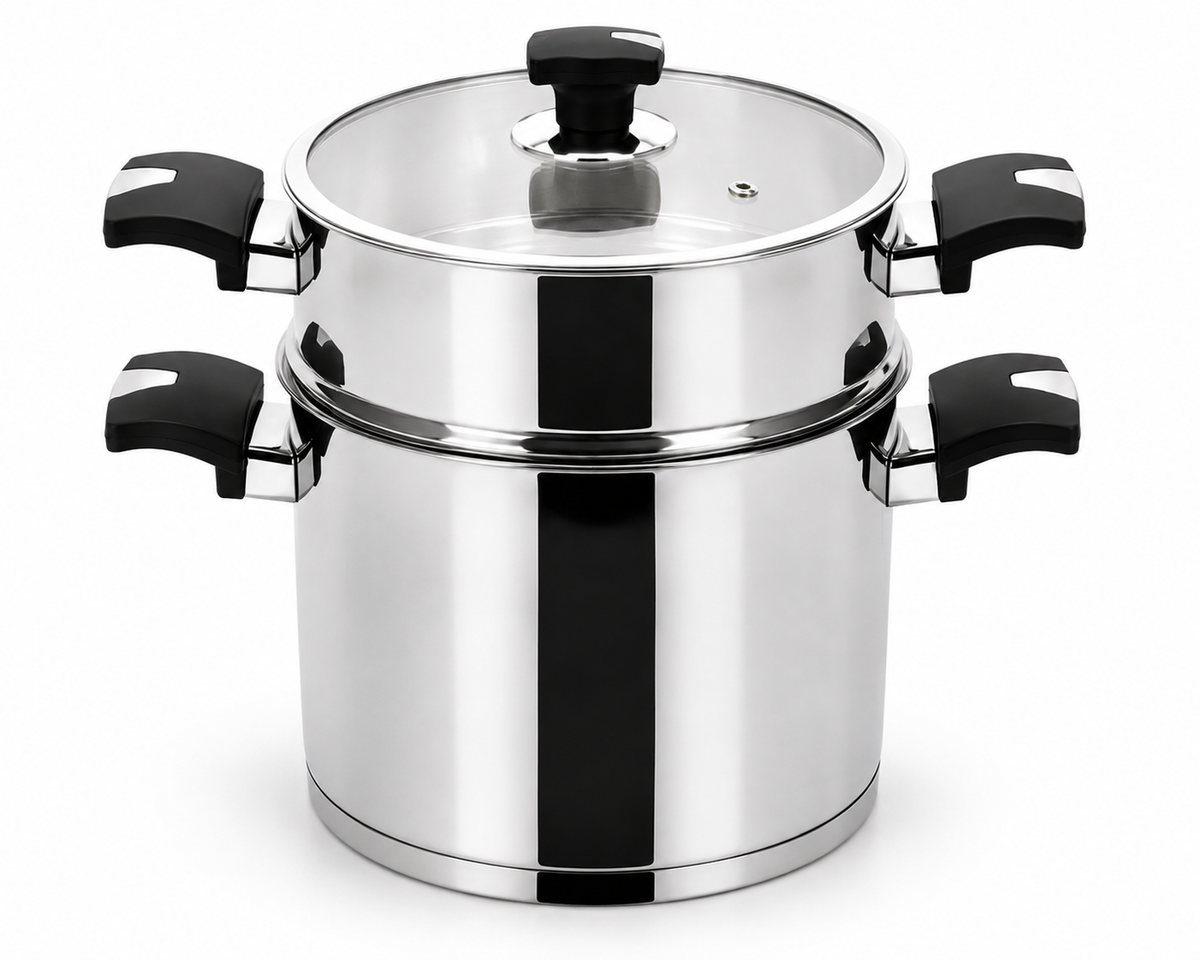 Couscoussière TEM Cosmos Cosmos - Inox 18/10 (5L ou 7L) (Garantie 10 ans)