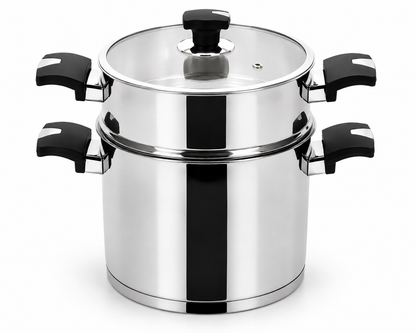 Couscoussière TEM Cosmos Cosmos - Inox 18/10 (5L ou 7L) (Garantie 10 ans)