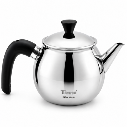 Tem Elios Théière - Inox 18/10 - (Garantie 10 ans)