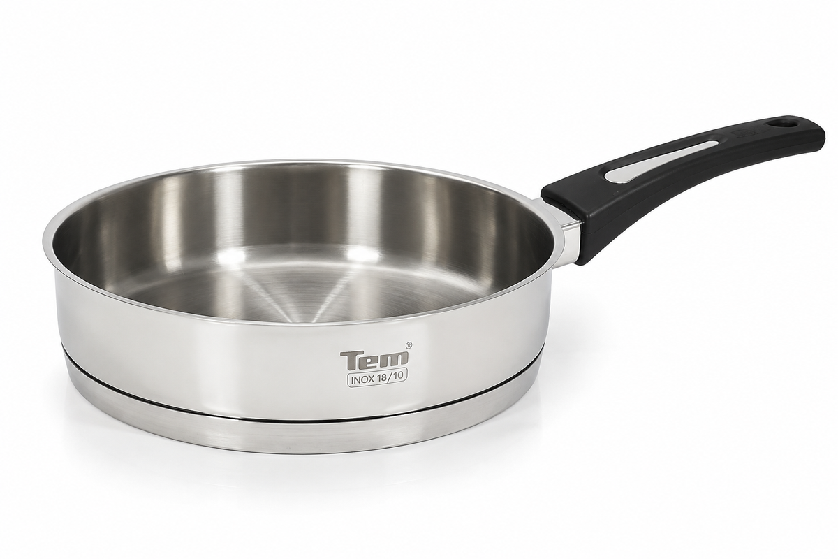 Poele Sauteus Tem Cosmos  24cm - INOX 18/10 (Garantie 10 ans)