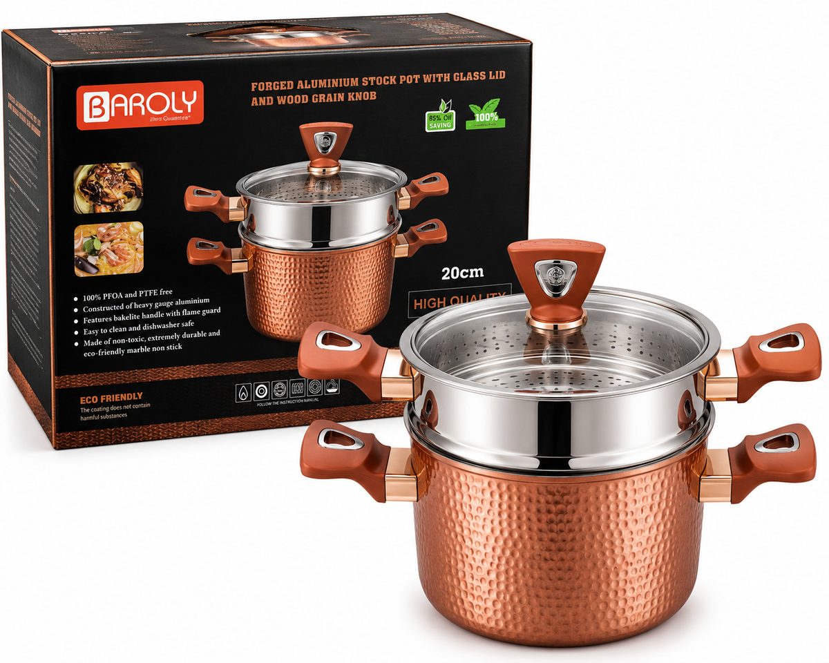 Couscoussière Baroly 20 cm – 4L : L'Excellence de la Cuisine au Quotidien