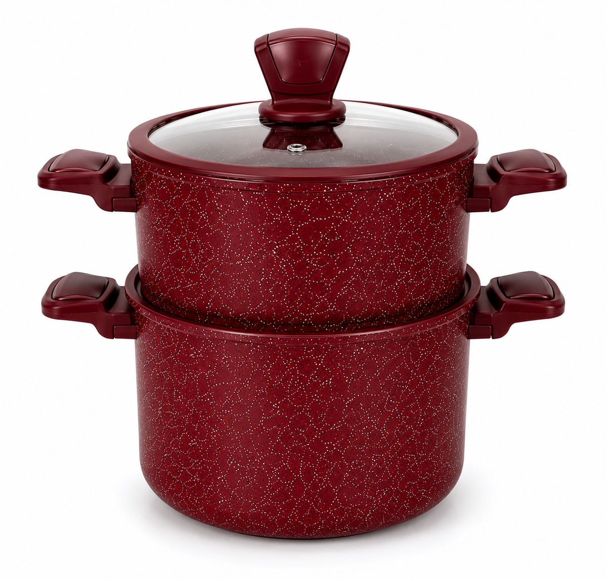 Couscoussière en Granite King Home Premium – Design Effet Pierre (4L / 20cm)