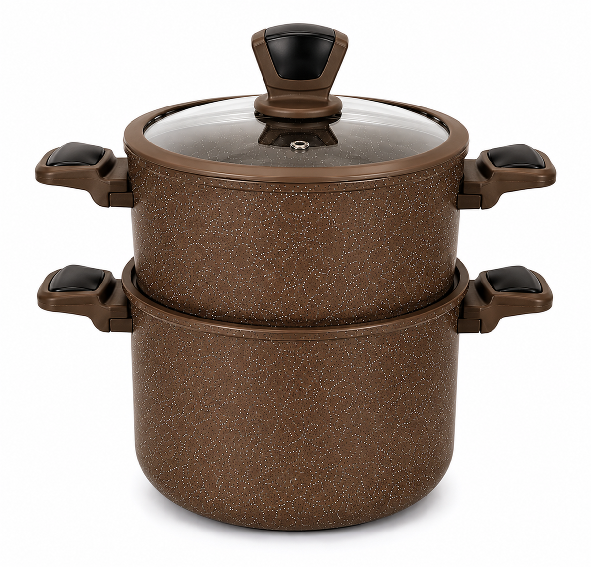 Couscoussière en Granite King Home Premium – Design Effet Pierre (4L / 20cm)
