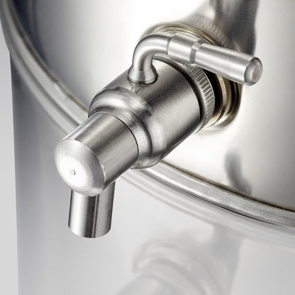 Citerne 10L en Inox Alimentaire 18/10 Sansone Premium – Made in Italy – avec Support